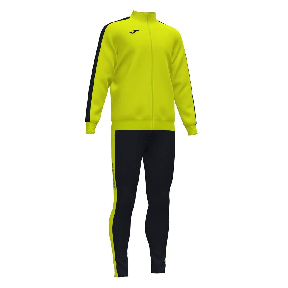 Joma Boys' Academy Tracksuit, Fluorescent Yellow, 6XS