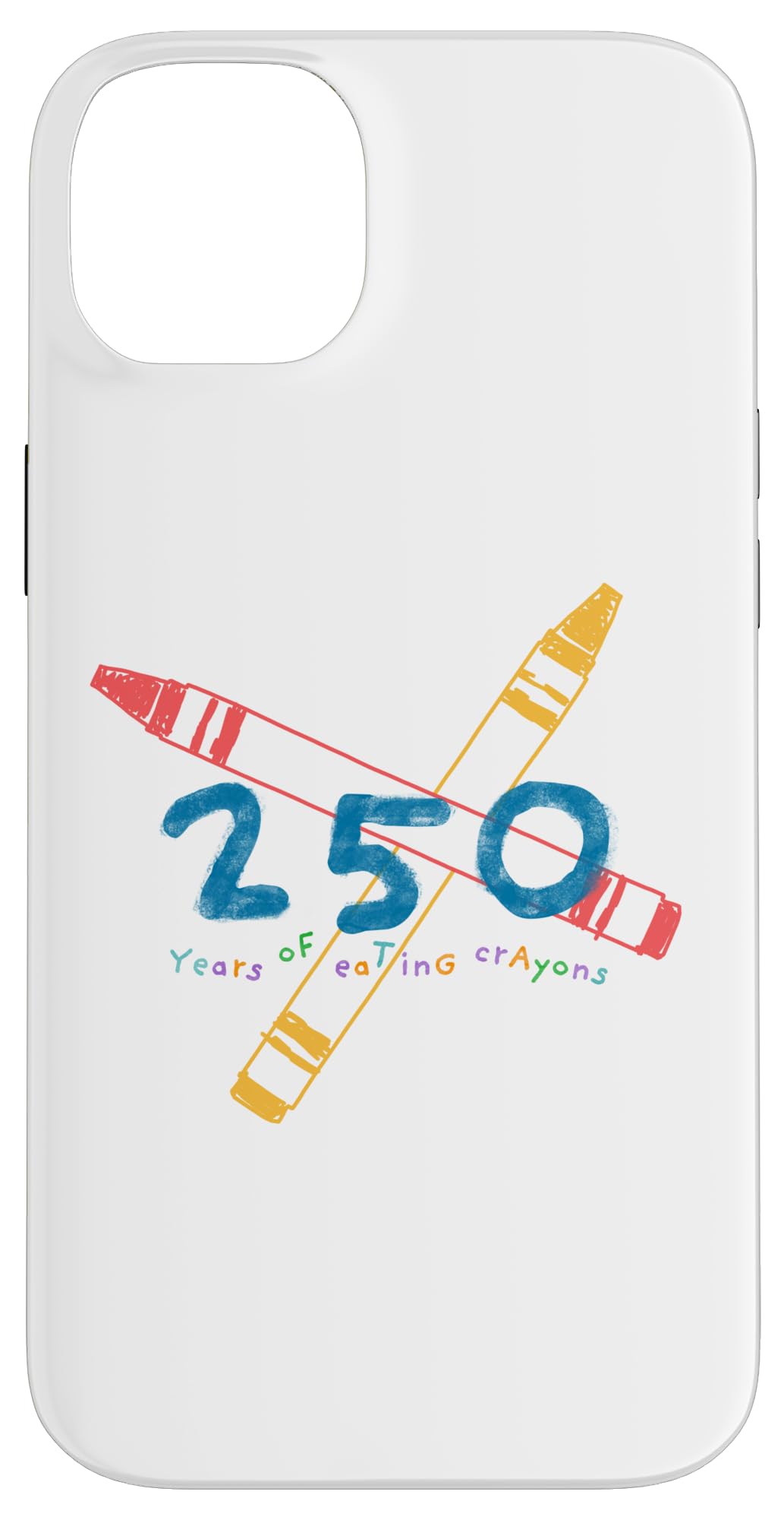 United States Marine Corps 250 Years Of Eating Crayons Case for iPhone 14 Plus
