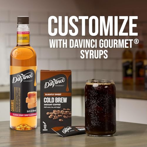 image for Bundle of DaVinci Gourmet Vanilla Cold Brew Stick Pack, Instant Coffee