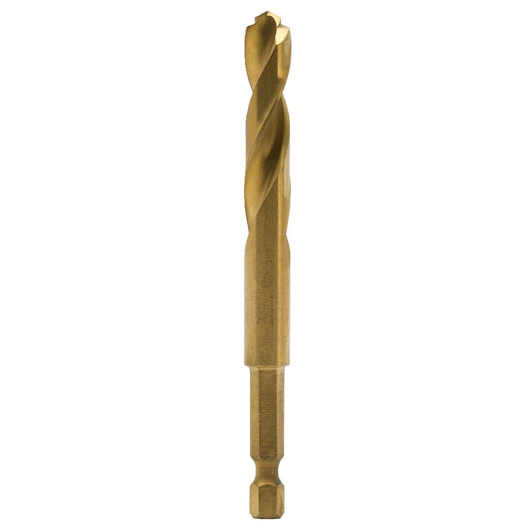 DEWALT DD5116 Impact Ready Titanium Nitride Coated Drill Bit, 1/4"