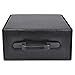 go2buy 2 Set 400 Capacity CD/DVD Media Carrying Case Heavy Duty DVD Wallet Binder Organizer with Attached Handle - Black