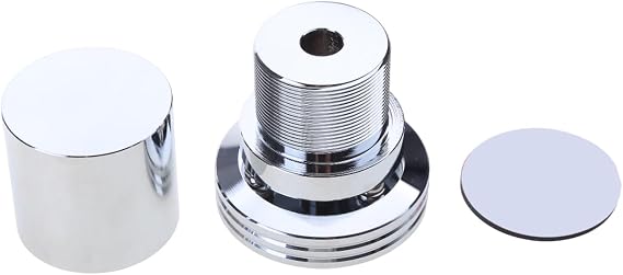 Full Solid Aluminum Feet Isolation Stand Damper Hifi Turntable Height Adjustable