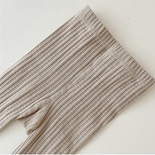 KAGAYD Baby Girls Tights Cartoon Bear Warm Leggings Knitted Pantihose Stretchy Basic Ninth Pants Pantyhose for Kids Girls3