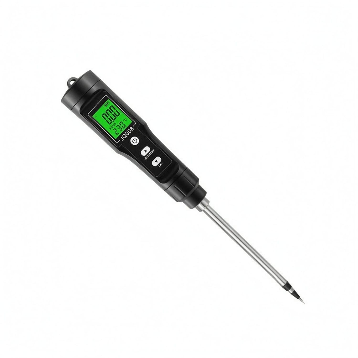 Handheld Soil EC Tester Stainless Steel Probe Soil EC Meter Backlight LCD Display Garden Tools Backlit, Soil Ec Tester-image-19