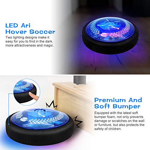 image for XIZECK Hockey Set Soccer Kids Toys Hockey Gift Indoor Outdoor Air Powe