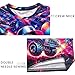 Boys Girls 3D Graphic Tees Unisex Short Sleeve T Shirt Novelty Neon Shirts for Boys 5-14 Years