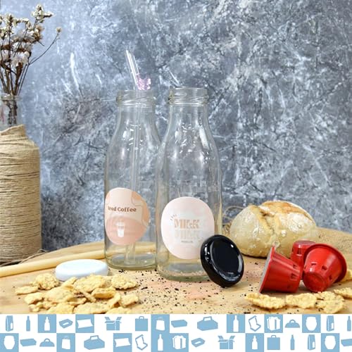 Botellas de cristal para jugos y recuerdos de bodas Botellas de cristal para jugos y recuerdos de bodas