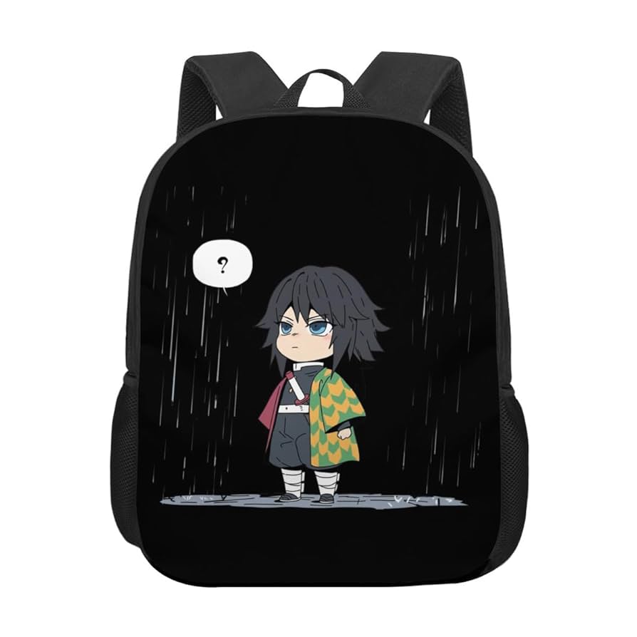 Amazon.co.jp: 子供リュック 鬼滅の刃 水柱 冨岡 義勇 キッズバッグ