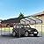 12x20 FT Metal Carport, Heavy Duty Car Port Canopy with Galvanized Steel Roof & Frame, Large Metal Carport Kit, Steel Car Shelter, Outdoor Car Garage for Car, Boat, Truck, Black