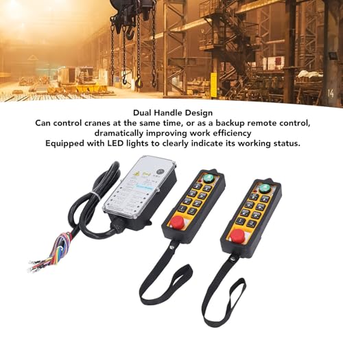 Télécommande de grue DC24V sans fil pour machines d'extraction - 4