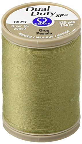 Hilo Coats & Clark S950-8450 125 yardas caqui oscuro miniatura 1