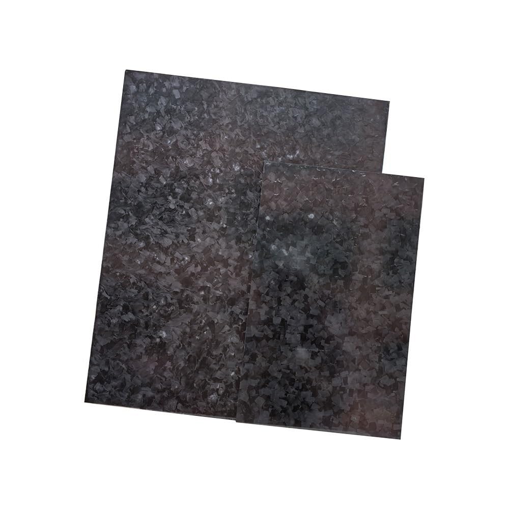 Błyszczący marmurowy arkusz z włókna węglowego o wymiarach 200x250 mm - płyta CFK o wysokiej wytrzymałości do zastosowań dekoracyjnych i konstrukcyjnych(5.0x200x250mm)
