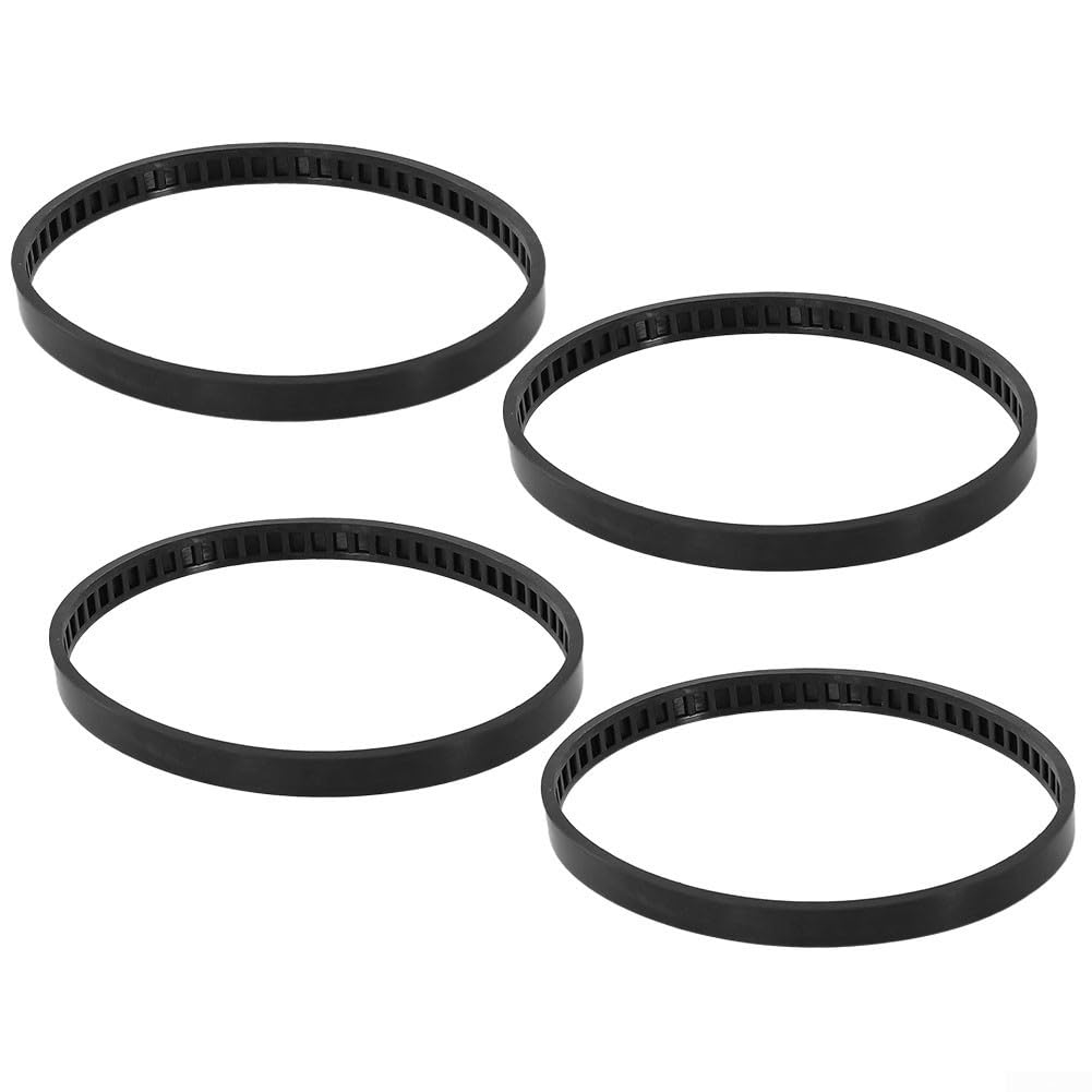 Besttoolifes 4 pneumatici per sega a nastro, 650721-00, ricambio per pneumatici per sega a nastro, 15,2 x 0,5 x 1,3 cm, compatibili con modelli multipli DWM120 A02807 DCS374 DW328K