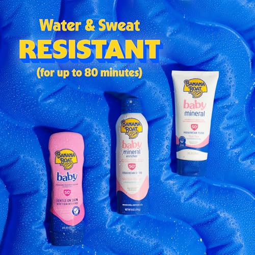 Image of Banana Boat Baby Sunscreen Lotion, SPF 50+, 6oz, Twin Pack