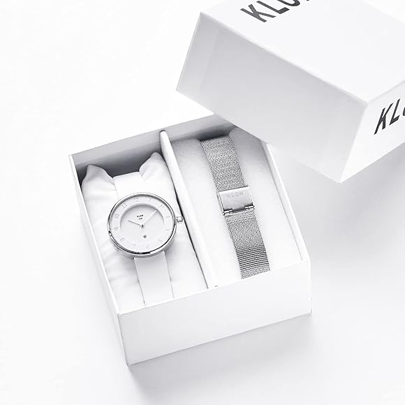 Amazon | [KLON] 腕時計 替えベルト セット メンズ レディース 2way