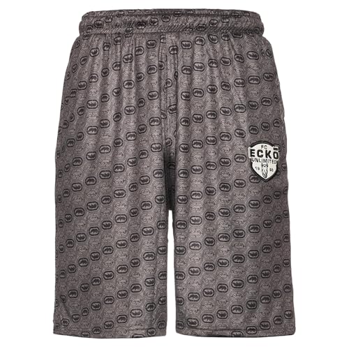 Ecko Unltd Logo Mania Sweat Shorts 3XL short molleton homme grande taille