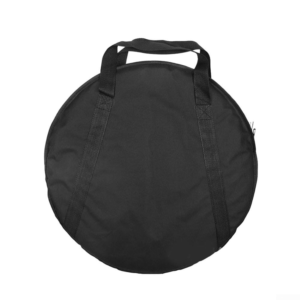 SPORTARC Custodia per piatti, portatile, rotonda, imbottita, con panno Oxford 600D (piccola)