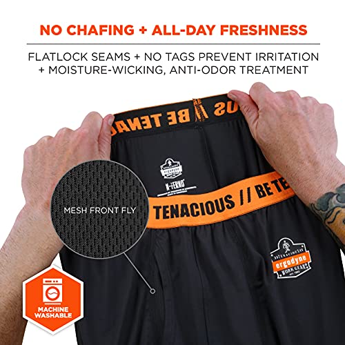 Ergodyne Men's Standard Lightweight Base Layer Pants, Black, Medium4