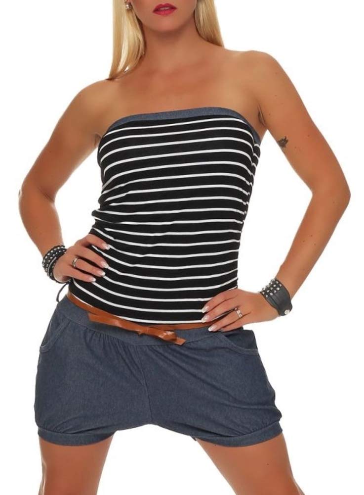 Body marine Malito design fluide taille unique salopette moderne - 6