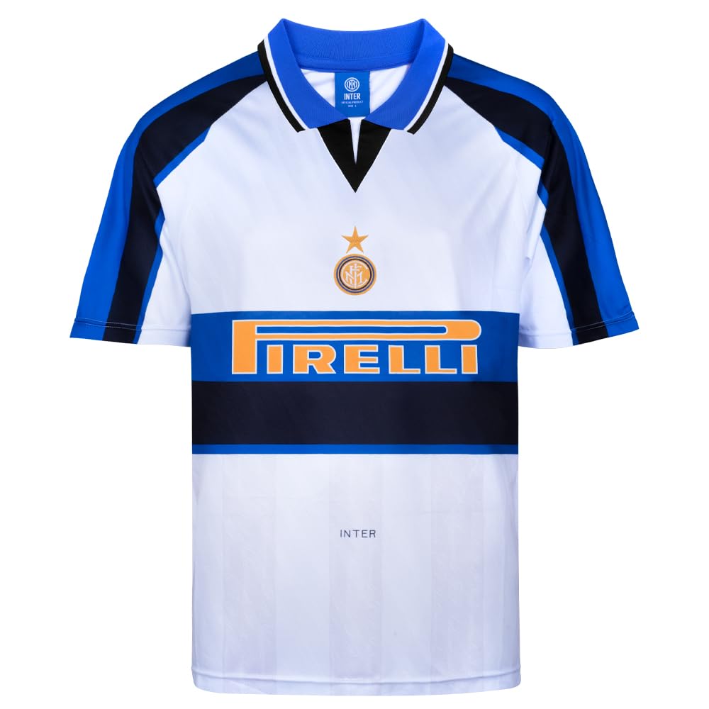 Score Draw Inter Milan 1996 Away Shirt White/Blue