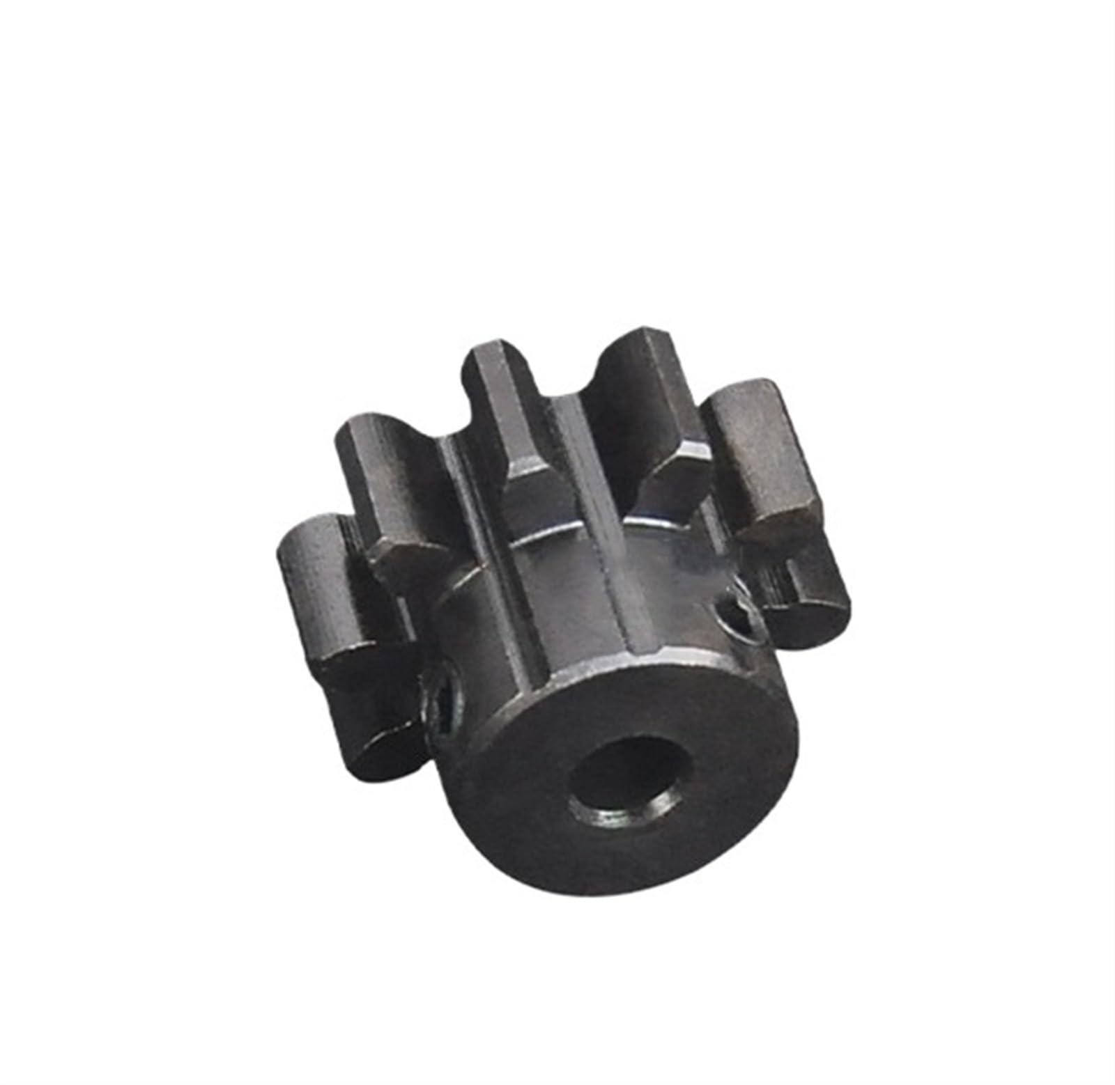 Bevel Gear Pinion Hardware Mechanical 1pcs 2.5 Die Step Gear 10 Teeth Bore 6mm 2.5M Steel Metal Motor Cam Gear Spur Gear High Frequency Blackening with Step Gear