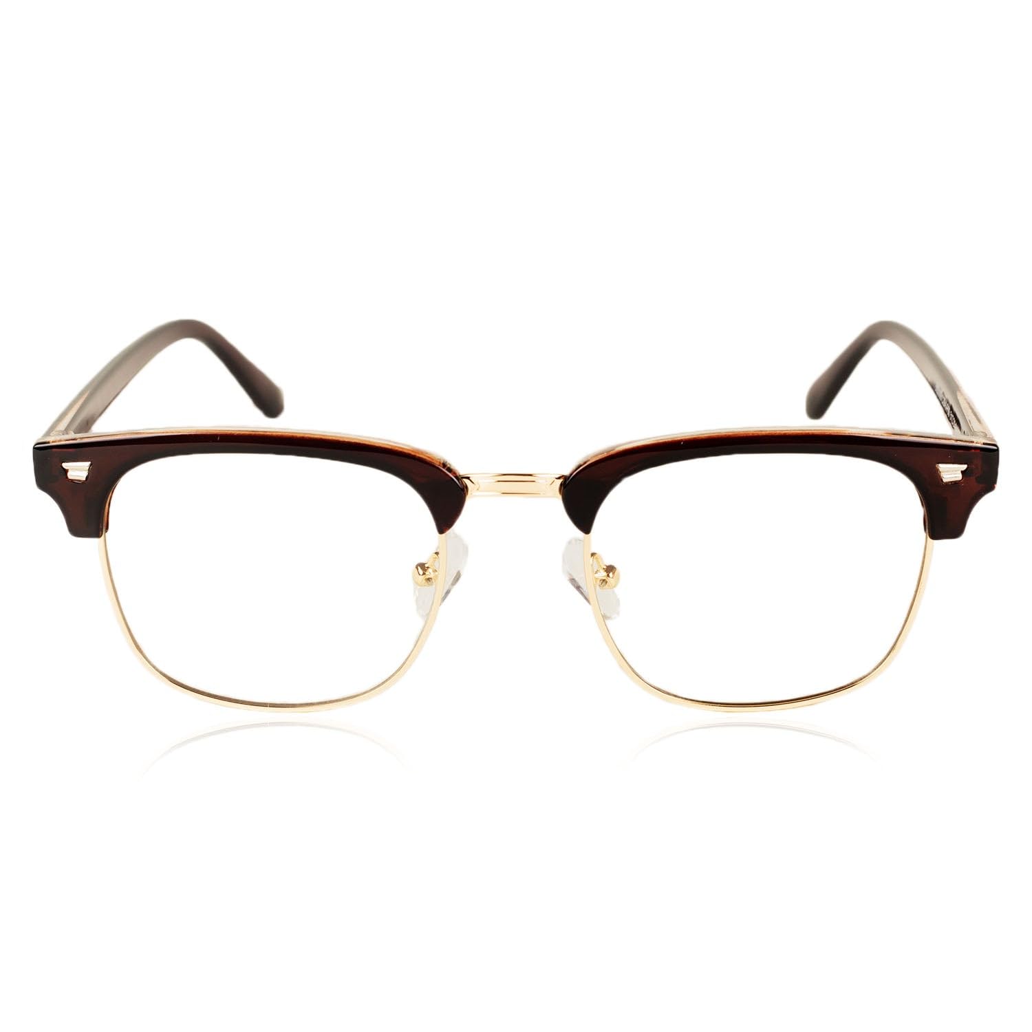 クラシック ハーフリムメガネ BJ CLASSIC メガネ PREM-114HS NT