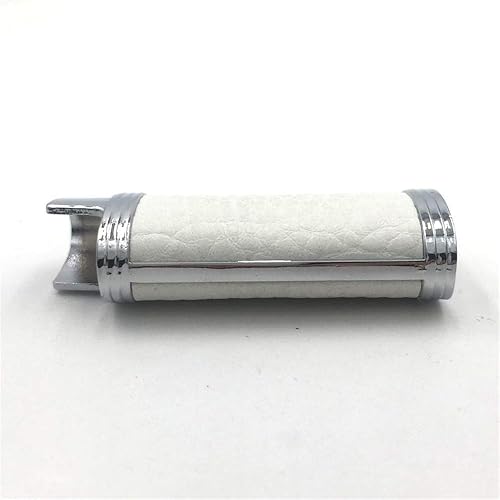 Miniatura 24 de Funda de cuero de metal para encendedor BIC Mini J5 Negro