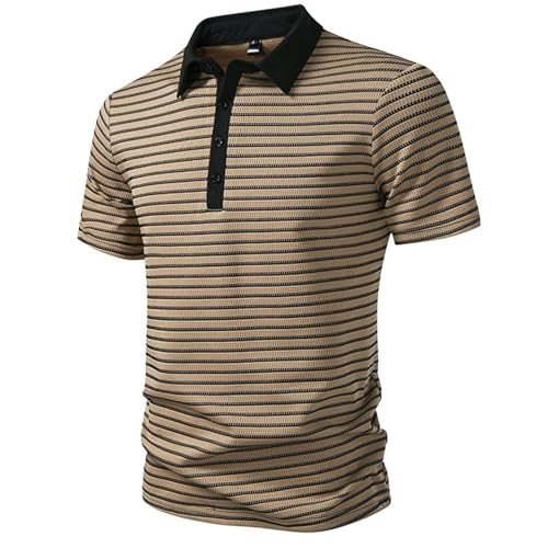 Haut élégant homme en coton fin style polo chic et coupe ajustée