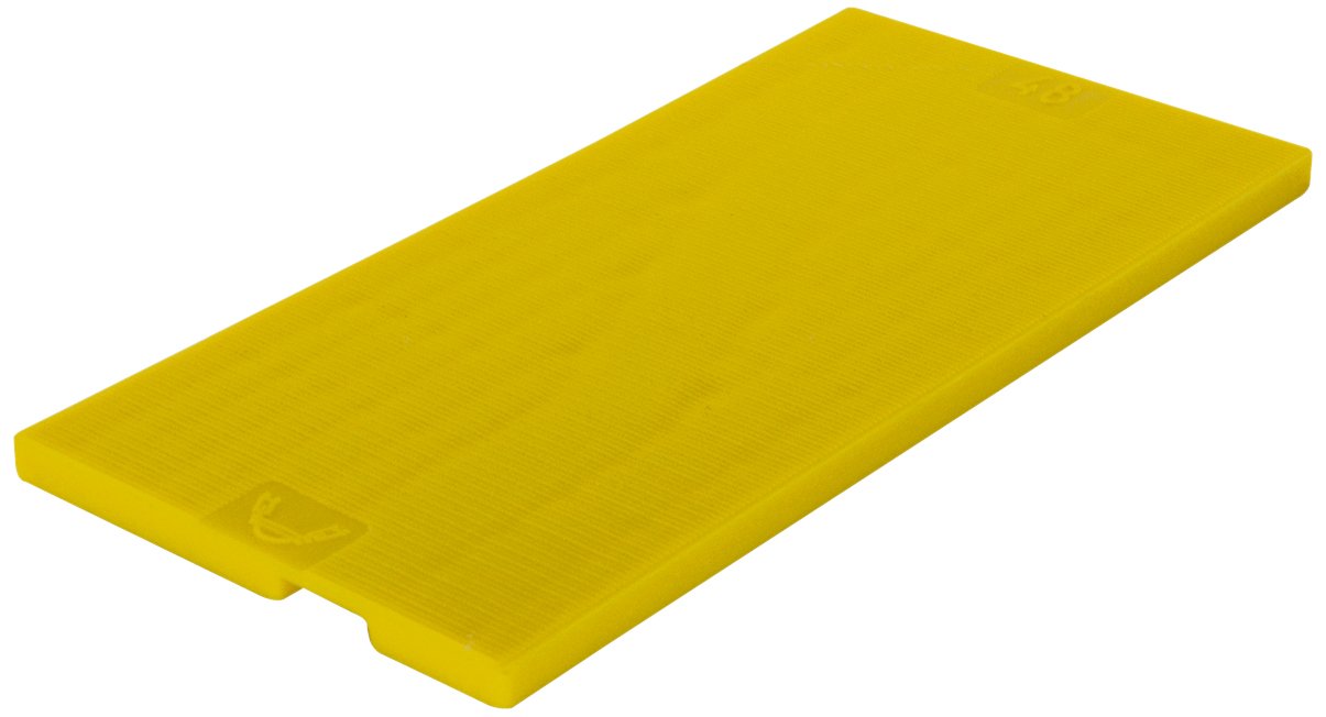 Blocs de vitrage Roto Gluske GL-IB jaune 100x48x4mm pour eviter l affaissement des fenetres