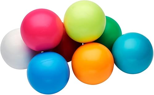 Henrys HiX - Pelota rusa de malabarismo, 2.441 in, hecha de plástico TPU, sin PVC, bola individual (verde)