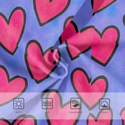 Joisal Cotton Toddler Underwear Floral Cute Pink Hearts Purple Little Girl Panties Animals Kids Undies Briefs 2t3