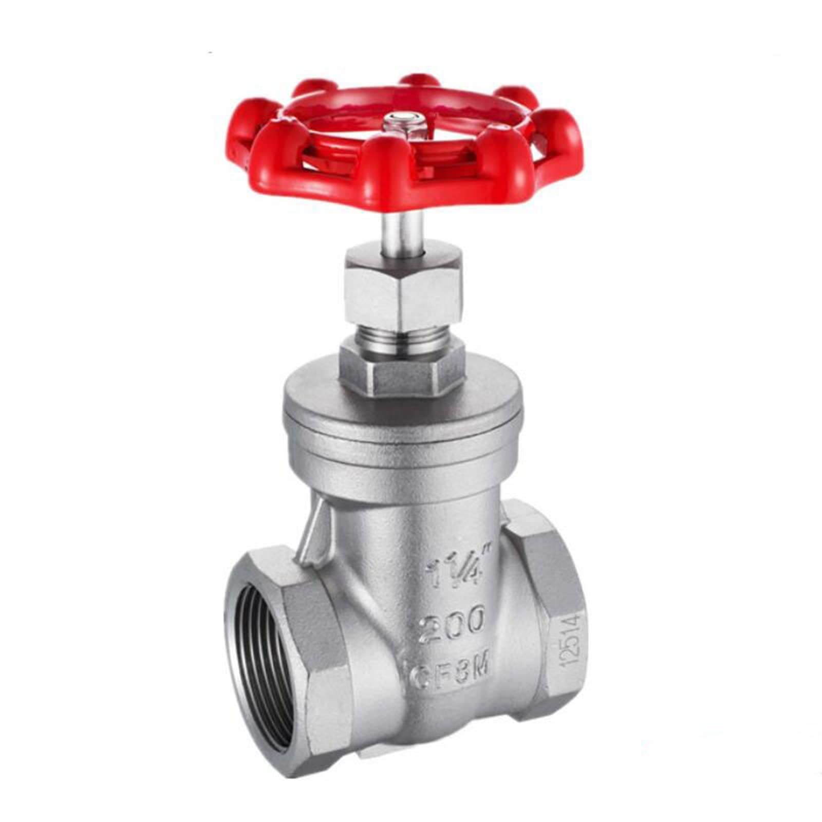 Écluse d'eau vanne rotative DN32 anti-corrosion en acier inoxydable 304 contre les fuites