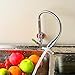 Inchant 360 Degree Swivel monotube poignée Robinet Chrome Finish Water Power Kitchen Sink Tap Eau Froide Robinets Simple Murale