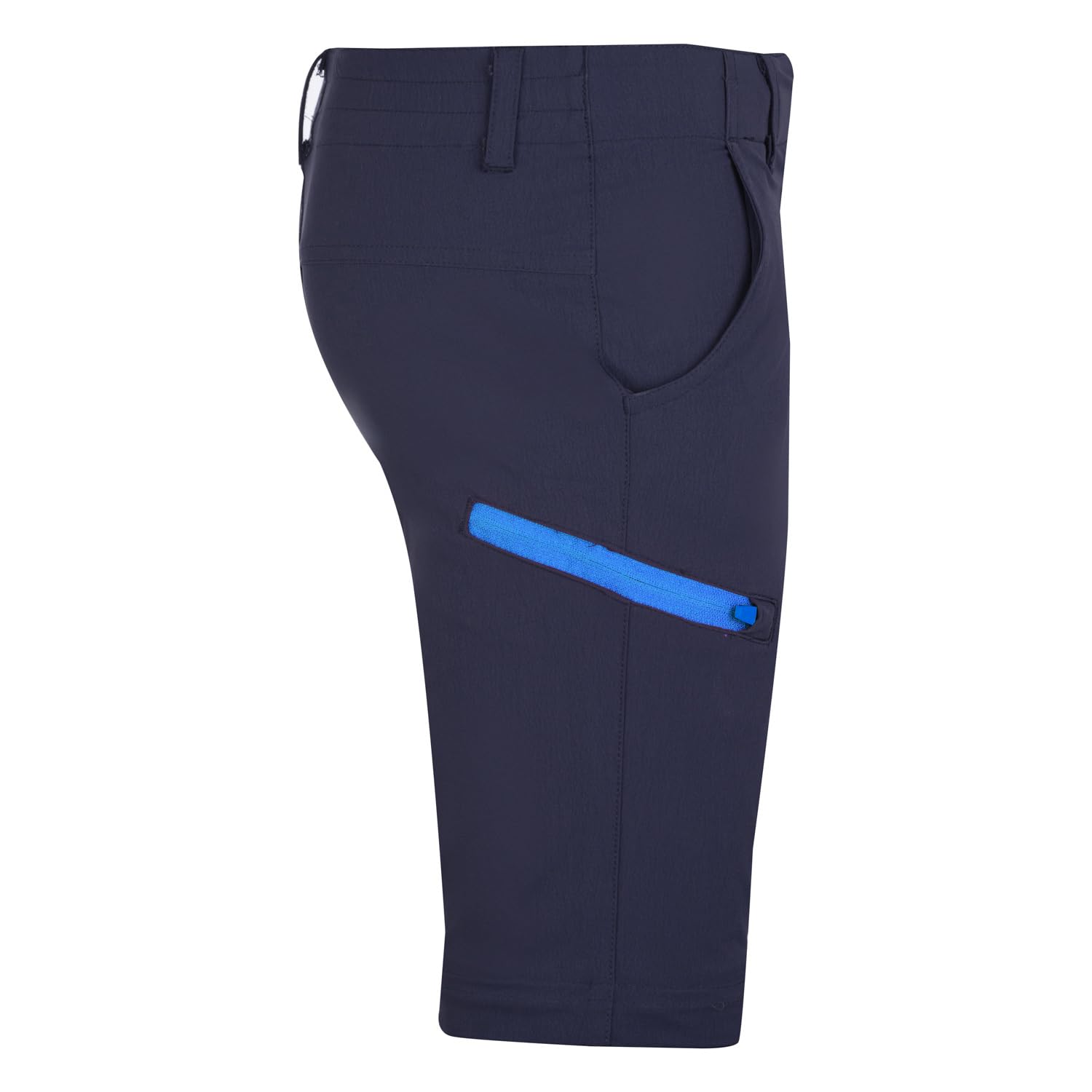 Trollkids Kjerag Zip Off - Pantalones de senderismo para niños, Azul Marino Medio, 152 cm