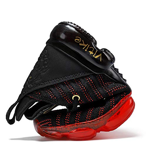 Tênis infantil de basquete ASHION com amortecimento a ar, confortável, tênis de basquete, respirável