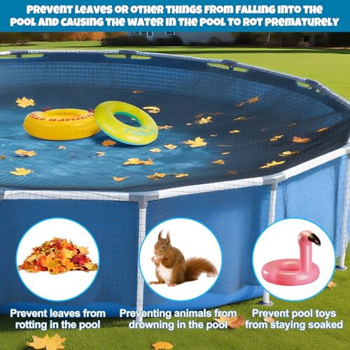 Malla para Piscina 20 ft x 20 ft Negra Resistente miniatura 5