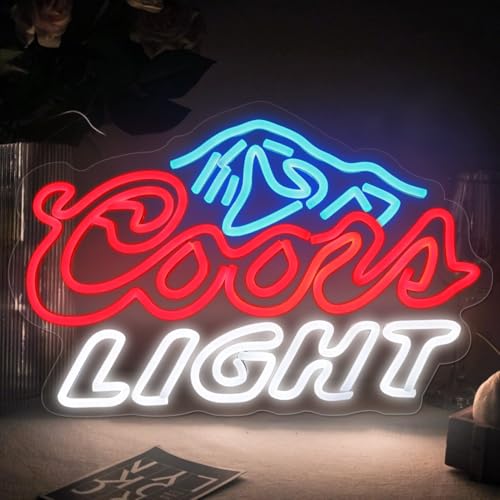 Crs LIGHT Neon Sign,Neon Lights Led Signs for Bedroom Wall,Bar Sign,Man Cave Decor, Light Up Signs for Wall Decor,Christmas Birthday Party Gift With Dimmable Switch