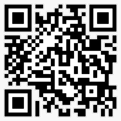 Never Gonna Give You Up Qr Code Sticker Vinyl Bumper Sticker Decal Waterproof 5"