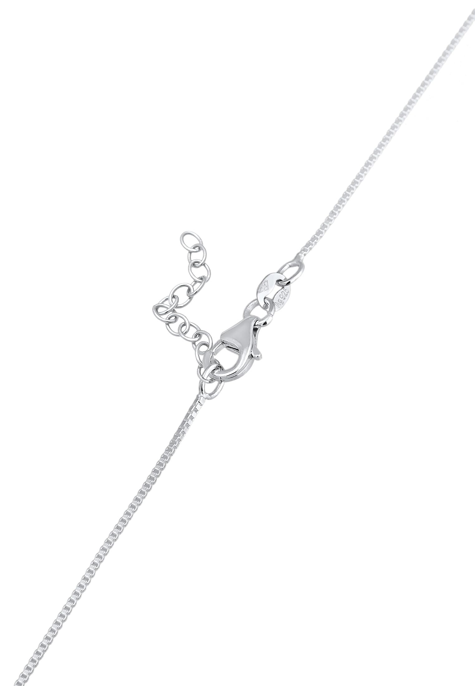 Elli Halskette Damen Choker Anhänger Klassisch mit Kristall 925 Silber