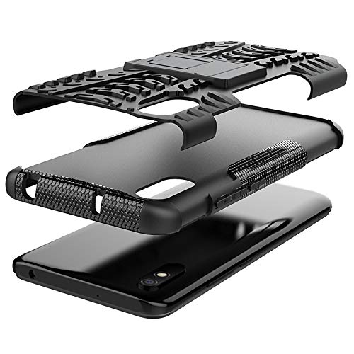 Image of Glasgow Back Case Cover Designed for Mi Redmi 9i - Black