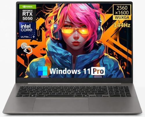 Image of LG gram Pro Max Gaming Laptop, Core Ultra 9 386H, RTX 5050, 32GB, 1TB SSD