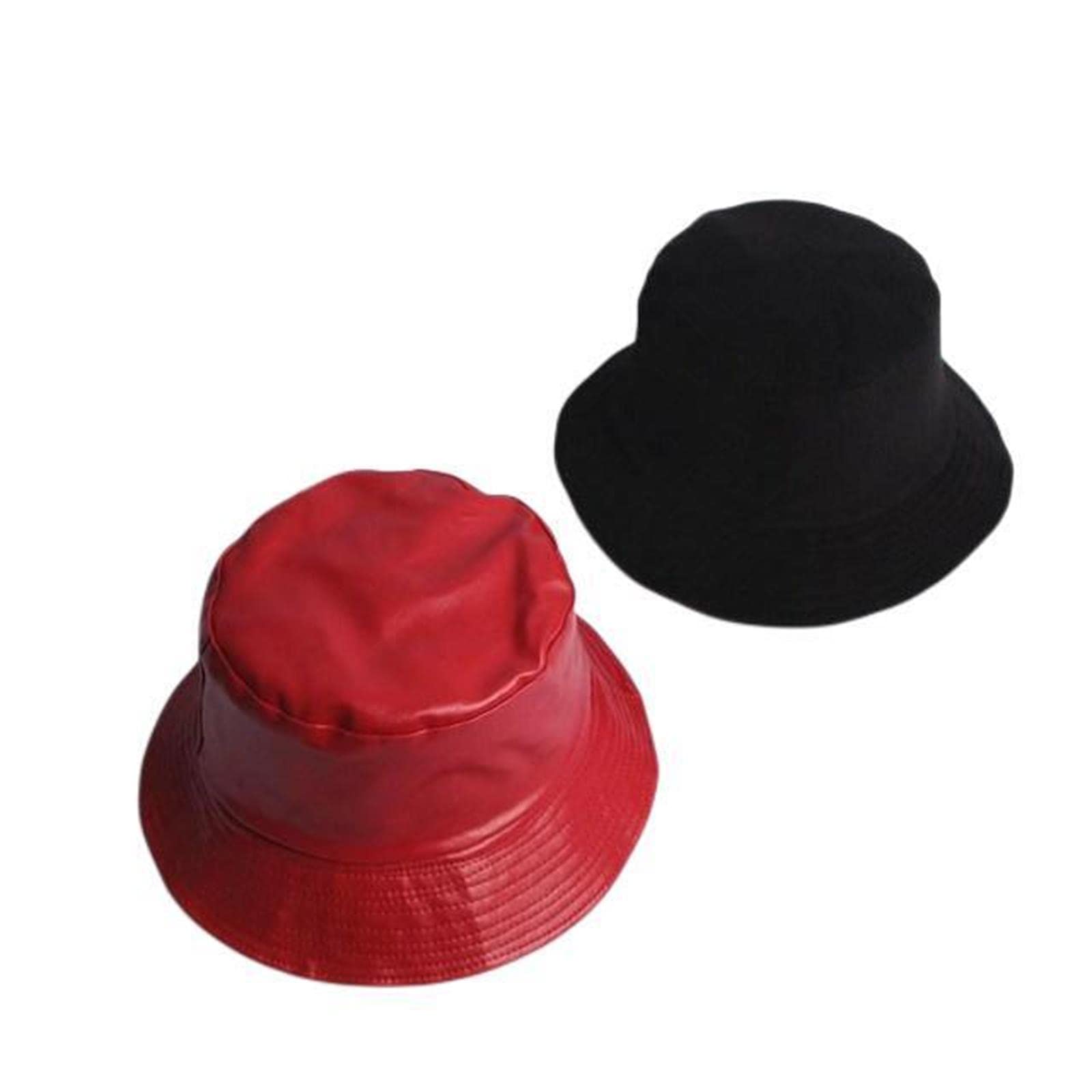 HIHELO Sombrero de pescador para cuatro estaciones, sólido, cálido, de dos lados, sombrero de pescador para hombres y mujeres