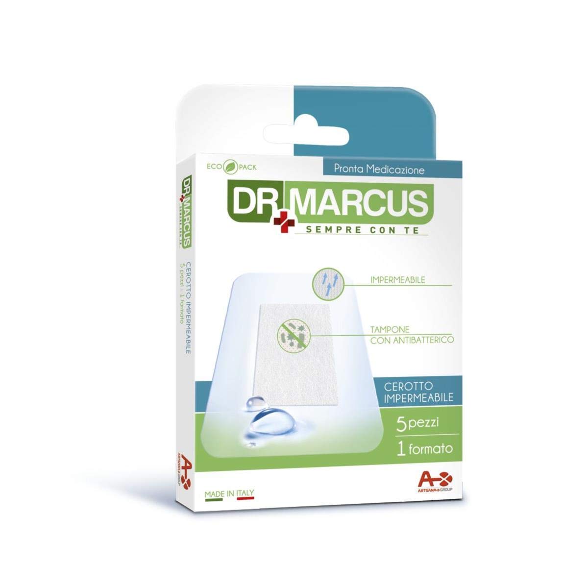 DR. MARCUS Waterproof Plaster 7x5cm, 5pcs