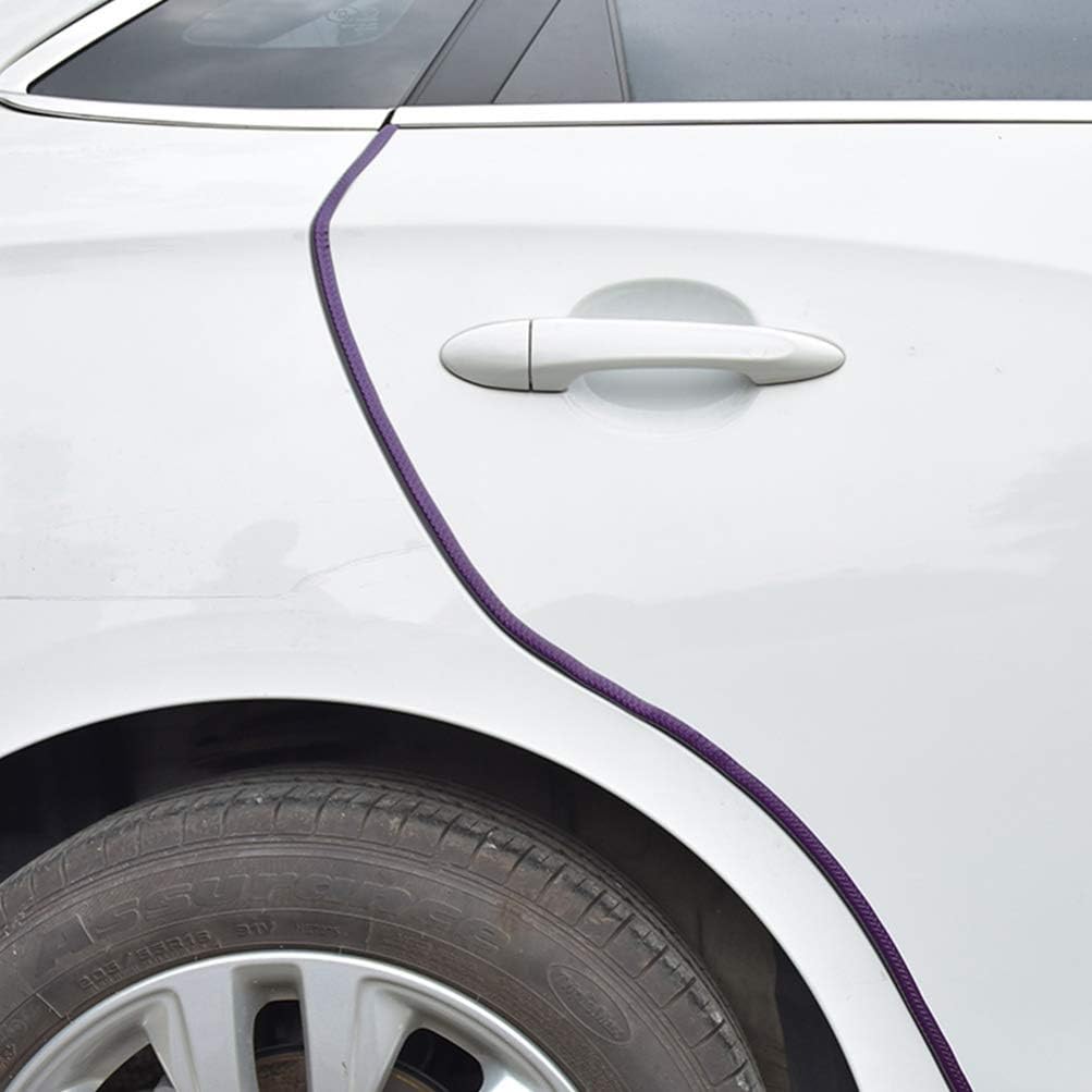 Garneck Car Door Edge Guards Rubber U Shape Edge Trim Seal Strips Protector Car Door Edge Protection for Car Auto Vehicle 10M