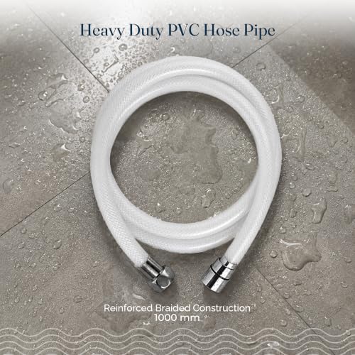 Image of JAL Kids Handshower PVC Pipe | Soft Flexible Shower Hose, Leak-Proof, 1m