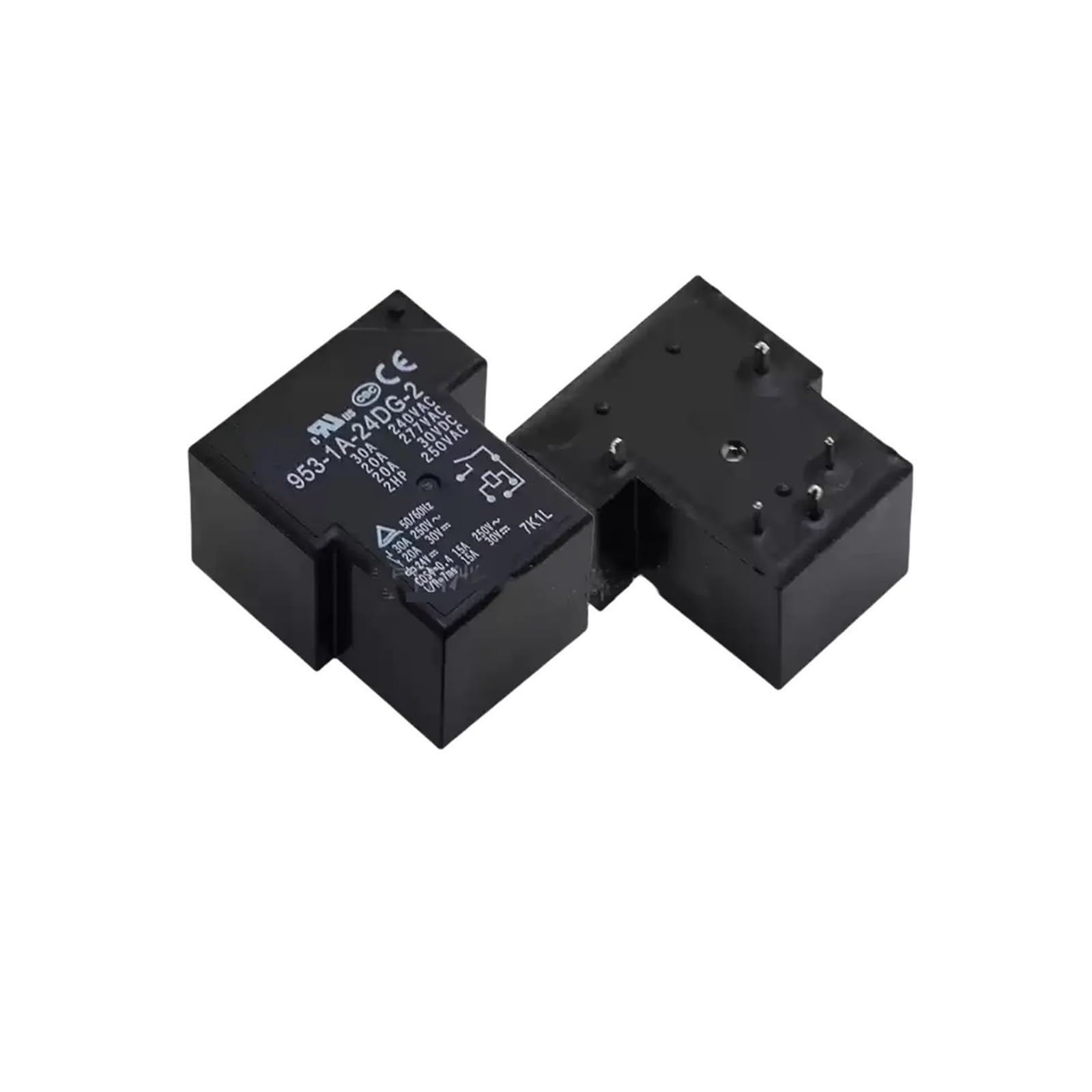 PKNVKZIDK 5PCS 953-1A-24DG-2 24VDC 5PIN RELAY 30A
