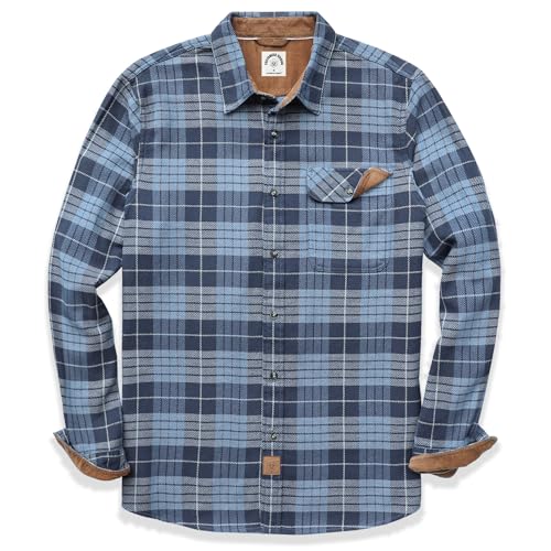 Dubinik® Camicia Flanella Uomo Quadri Camice in...