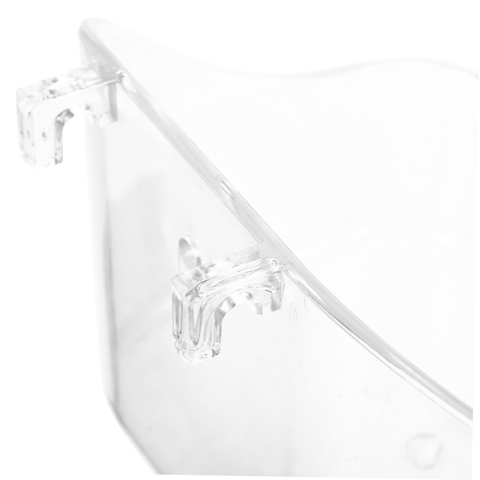 Garneck Parrot Bathing Tub for Cage Easy Install Bird Cage Bathtub Transparent Multi Use Shower Box for Parakeet and Budgie Safe and Odorless Accessory for Bird