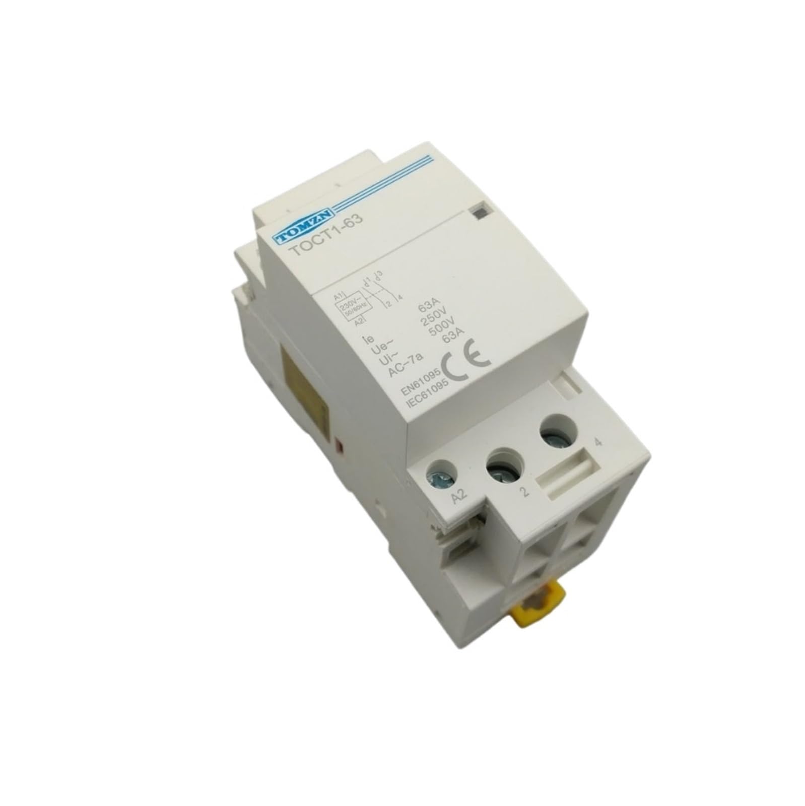 2P 63A 220V/230V 50/60HZ szyna DIN gospodarstwo domowe AC Modułowa ochrona 2NO 2NC lub 1NO 1NC (2NC)