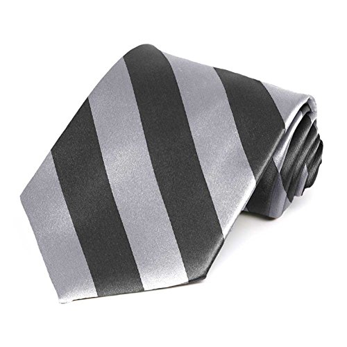 Image of tiemart Men's Striped Tie Standard Length